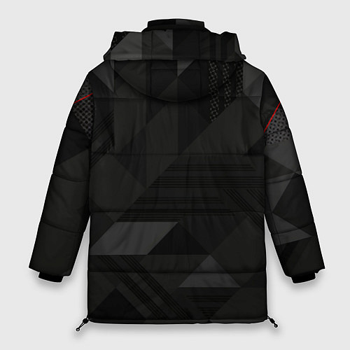 Женская зимняя куртка PORSCHE / 3D-Черный – фото 2