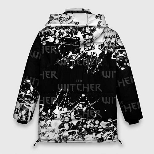Женская зимняя куртка The Witcher / 3D-Черный – фото 2