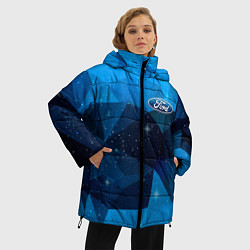 Куртка зимняя женская FORD, цвет: 3D-светло-серый — фото 2