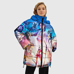 Куртка зимняя женская FORTNITE 3 СЕЗОН, цвет: 3D-черный — фото 2