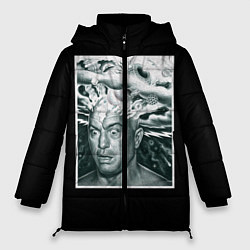 Куртка зимняя женская ДЖО РОГАН, цвет: 3D-черный