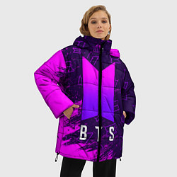 Куртка зимняя женская BTS БТС, цвет: 3D-светло-серый — фото 2