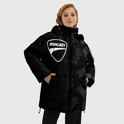 Куртка зимняя женская DUCATI 1, цвет: 3D-черный — фото 2