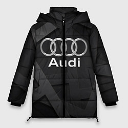 Куртка зимняя женская AUDI, цвет: 3D-черный