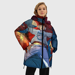 Куртка зимняя женская КАНИКУЛЫ, цвет: 3D-черный — фото 2