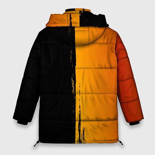 Женская зимняя куртка Apex Legends / 3D-Черный – фото 2