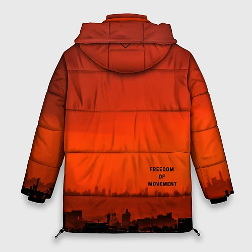 Женская зимняя куртка Street runner / 3D-Черный – фото 2