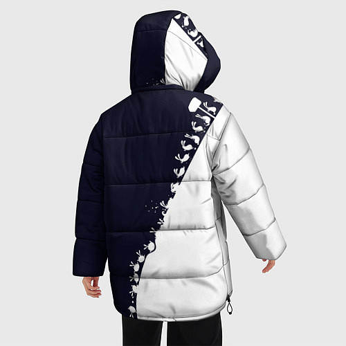 Женская зимняя куртка Краш / 3D-Светло-серый – фото 4
