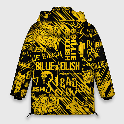 Женская зимняя куртка Billie Eilish / 3D-Черный – фото 2