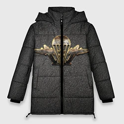 Куртка зимняя женская ВДВ, цвет: 3D-черный