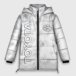 Куртка зимняя женская TOYOTA, цвет: 3D-светло-серый