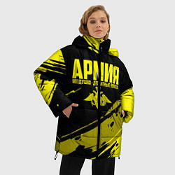 Куртка зимняя женская Армия ВДВ, цвет: 3D-черный — фото 2