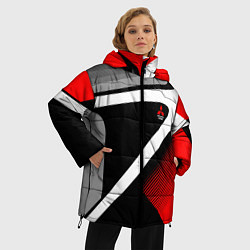 Куртка зимняя женская Mitsubishi ФОРМА, цвет: 3D-черный — фото 2