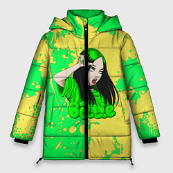 Куртка зимняя женская Билли айлиш, цвет: 3D-черный