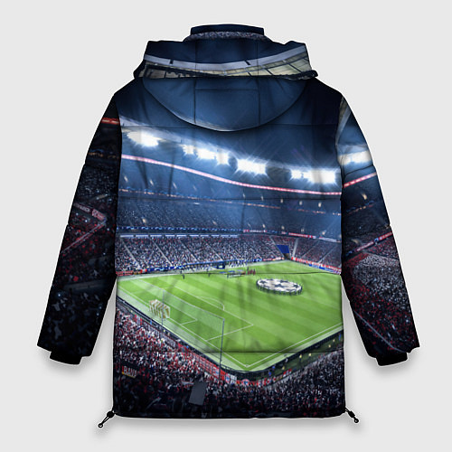 Женская зимняя куртка FC MILAN / 3D-Черный – фото 2