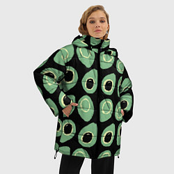 Куртка зимняя женская Avocado, цвет: 3D-черный — фото 2