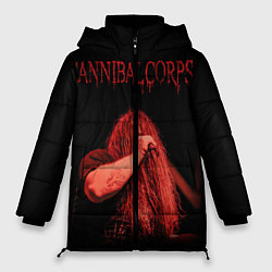 Куртка зимняя женская Cannibal Corpse 6, цвет: 3D-светло-серый