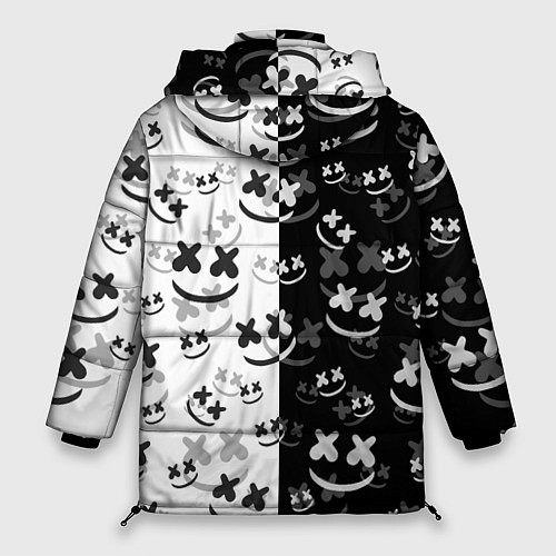 Женская зимняя куртка FORTNITE MARSHMELLO / 3D-Черный – фото 2