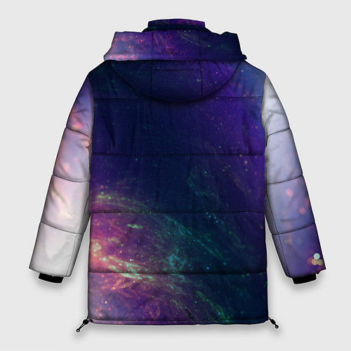 Женская зимняя куртка NASA НАСА / 3D-Черный – фото 2