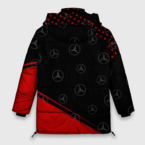 Женская зимняя куртка MERCEDES МЕРСЕДЕС / 3D-Черный – фото 2