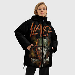 Куртка зимняя женская Slayer, цвет: 3D-черный — фото 2