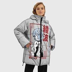 Куртка зимняя женская Рэй Аянами, цвет: 3D-черный — фото 2