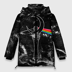 Куртка зимняя женская Dark Side of the Moon Stick, цвет: 3D-светло-серый