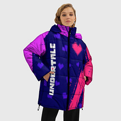 Куртка зимняя женская UNDERTALE АНДЕРТЕЙЛ, цвет: 3D-красный — фото 2