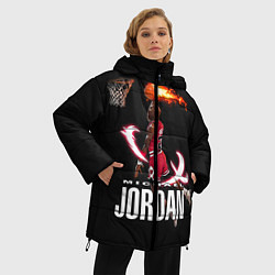 Куртка зимняя женская MICHAEL JORDAN, цвет: 3D-красный — фото 2