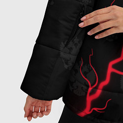 Куртка зимняя женская РОССИЯ RUSSIA, цвет: 3D-черный — фото 2