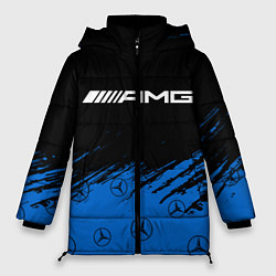 Куртка зимняя женская MERCEDES МЕРСЕДЕС, цвет: 3D-черный