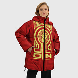 Куртка зимняя женская Электрическое сопротивление, цвет: 3D-черный — фото 2