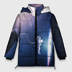 Куртка зимняя женская В КОСМОСЕ D, цвет: 3D-черный