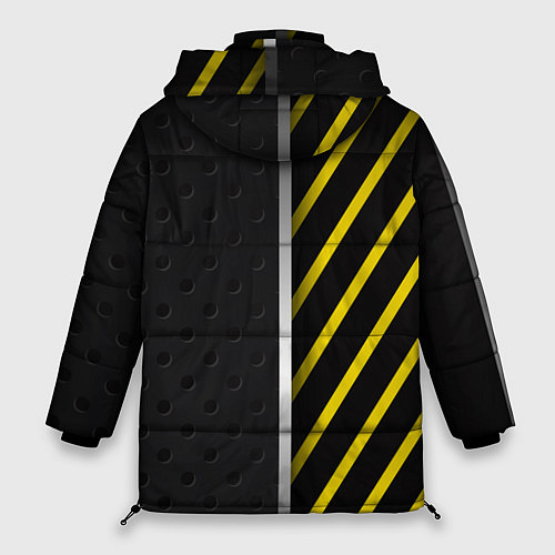 Женская зимняя куртка Lamborghini / 3D-Черный – фото 2