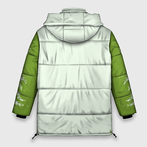 Женская зимняя куртка Авокадо / 3D-Черный – фото 2