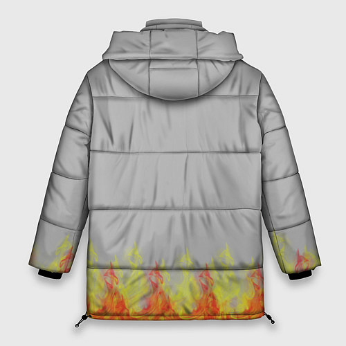 Женская зимняя куртка Пикачу / 3D-Черный – фото 2