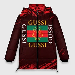 Куртка зимняя женская GUSSI ГУСИ, цвет: 3D-черный