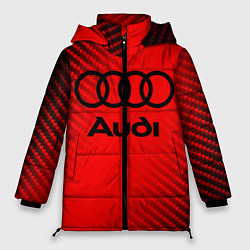 Куртка зимняя женская AUDI АУДИ, цвет: 3D-светло-серый