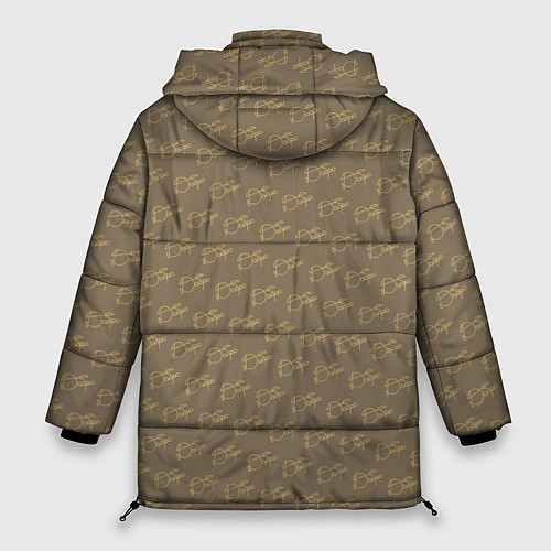 Женская зимняя куртка Будь Добрее / 3D-Черный – фото 2
