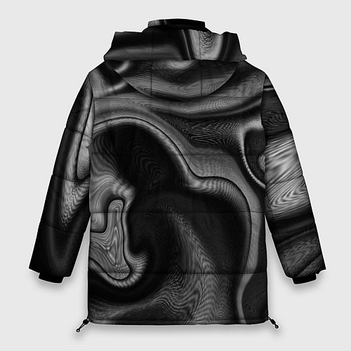 Женская зимняя куртка Eminem-Venom / 3D-Черный – фото 2