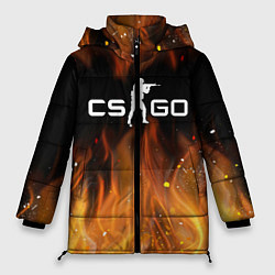 Куртка зимняя женская COUNTER STRIKE, цвет: 3D-черный