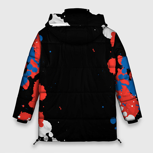Женская зимняя куртка Герб / 3D-Черный – фото 2