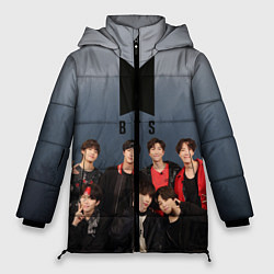 Куртка зимняя женская BTS Forest, цвет: 3D-черный
