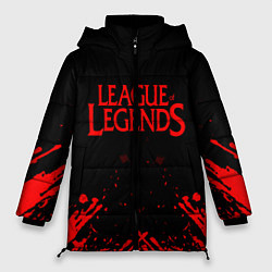 Куртка зимняя женская League of legends, цвет: 3D-красный