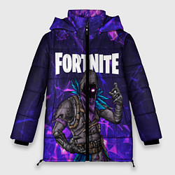 Куртка зимняя женская FORTNITE x RAVEN, цвет: 3D-черный
