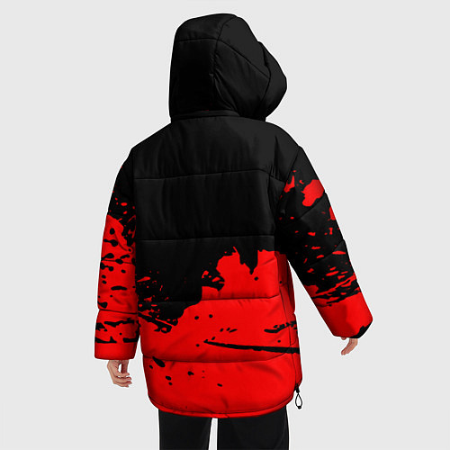 Женская зимняя куртка RED DEAD REDEMPTION 2 / 3D-Светло-серый – фото 4