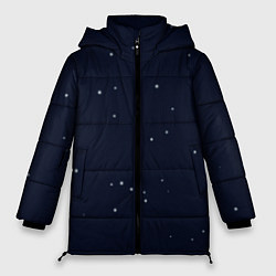 Куртка зимняя женская Ночное небо, цвет: 3D-черный