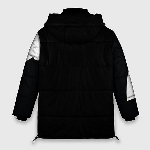 Женская зимняя куртка Panda / 3D-Черный – фото 2