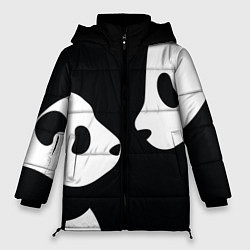 Куртка зимняя женская Panda, цвет: 3D-черный