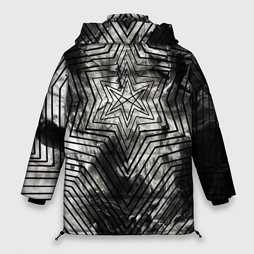 Женская зимняя куртка BMTH OBEY / 3D-Черный – фото 2